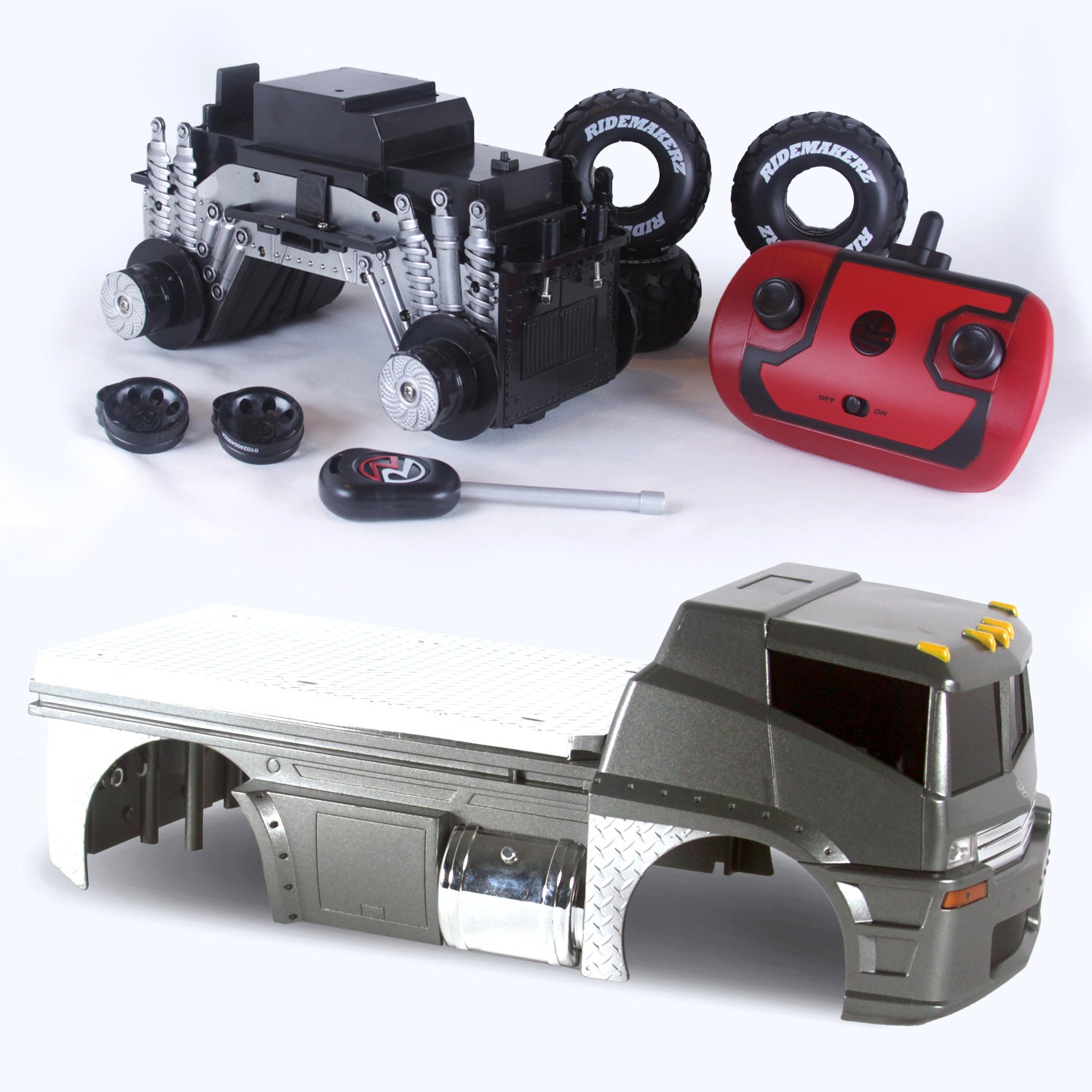 RZ Force - Gunner Grey - R/C Monster Kit | Ridemakerz - Online