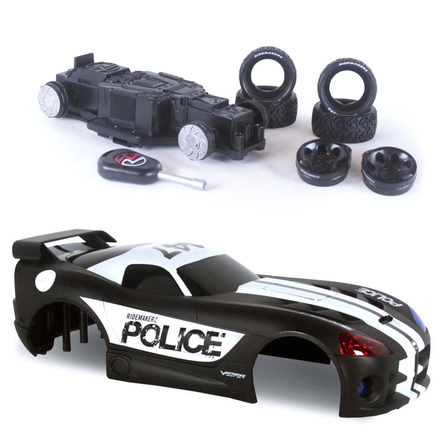 Build Your Own Dodge Viper - Police Edition | Ridemakerz - Online