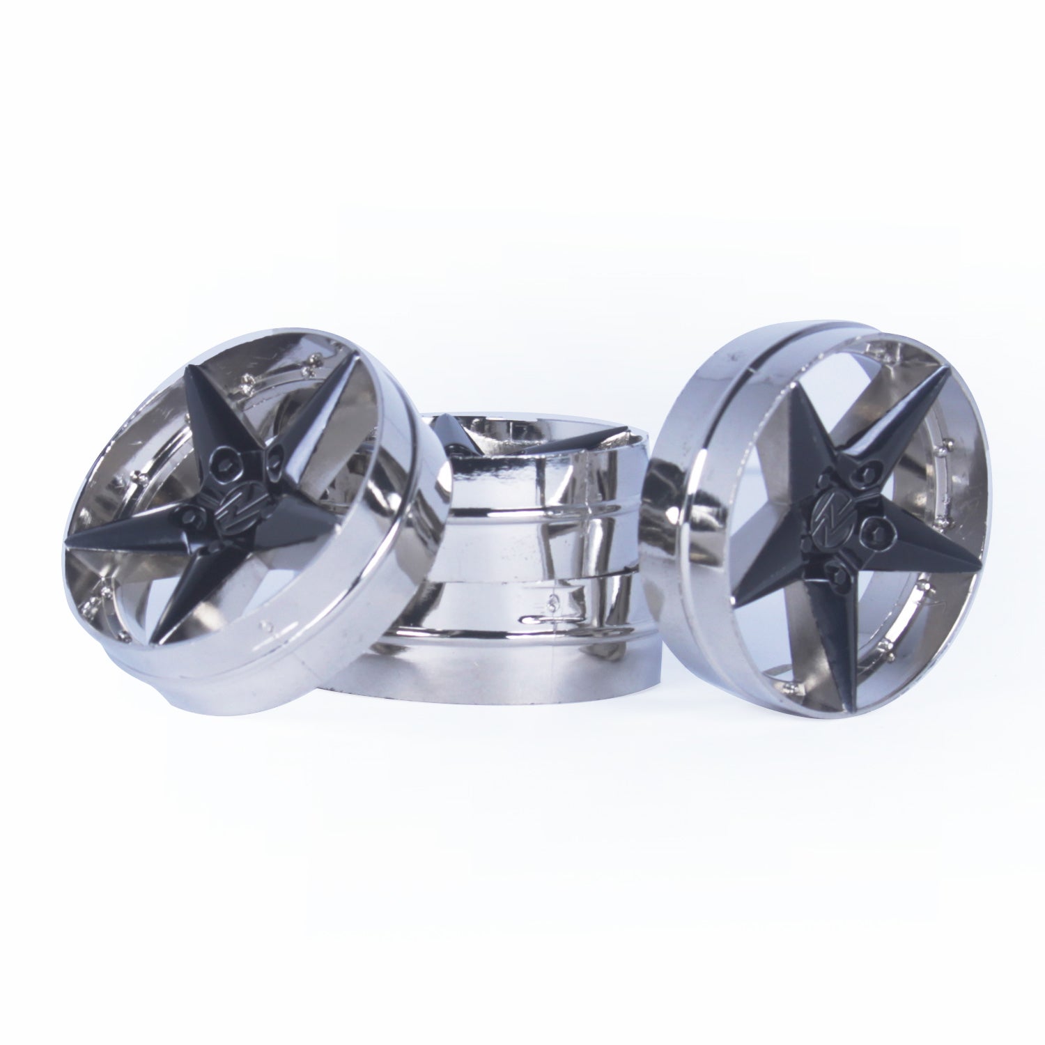 Ridemakers Rims Lone Star Rims Black Set - Large Front/Large Rear | Ridemakerz - Online