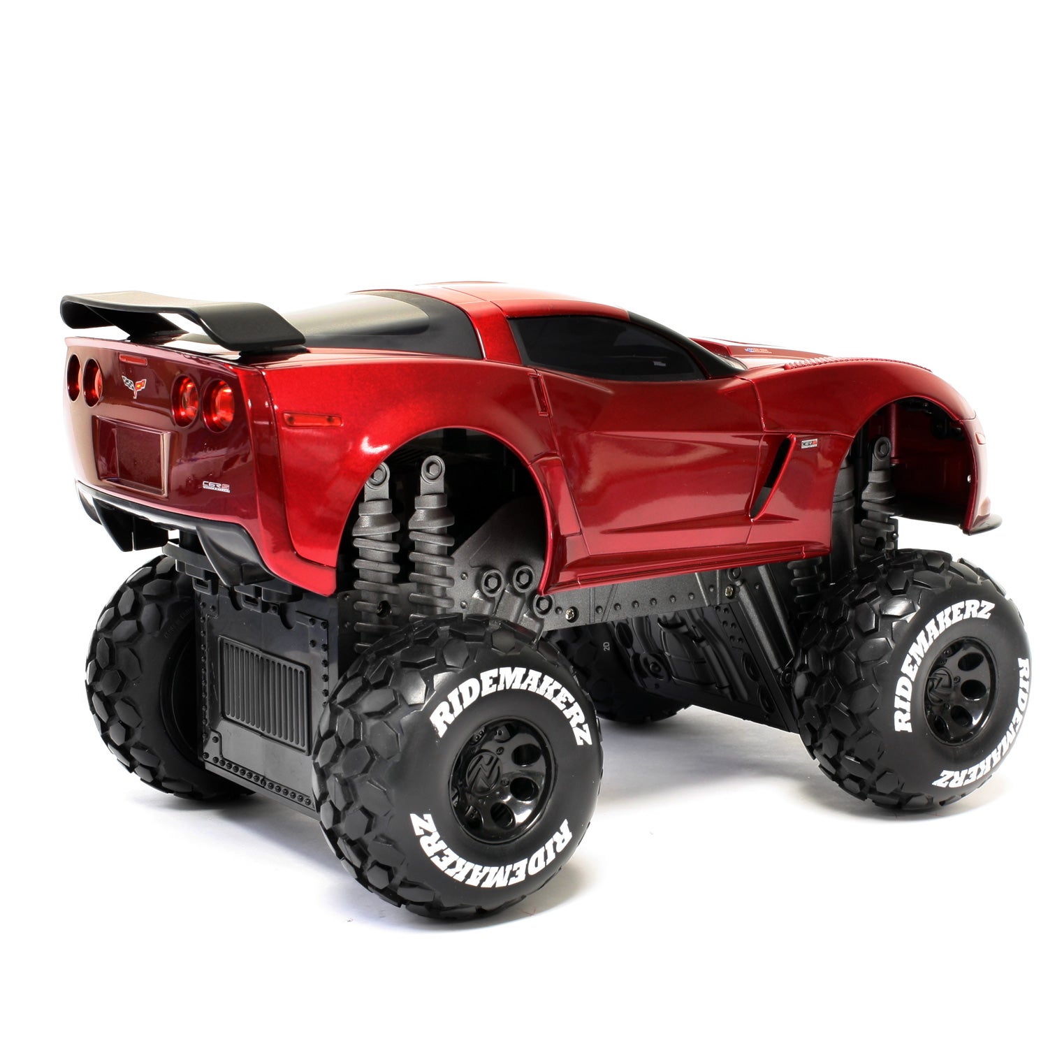 Corvette Stingray Z51 ラジコンカー レッド Chevrolet Corvette - Red - R/C Monster Kit | Ridemakerz - Online