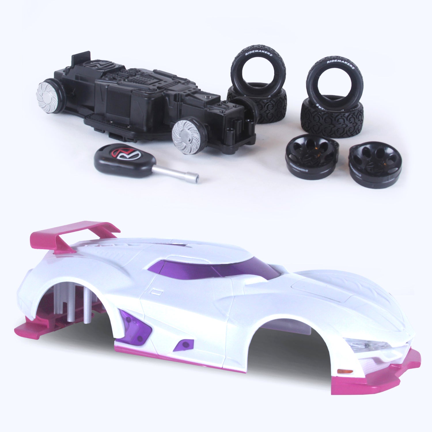 Build Your Own RZ Vortex Super Car - Sublime Green | Ridemakerz