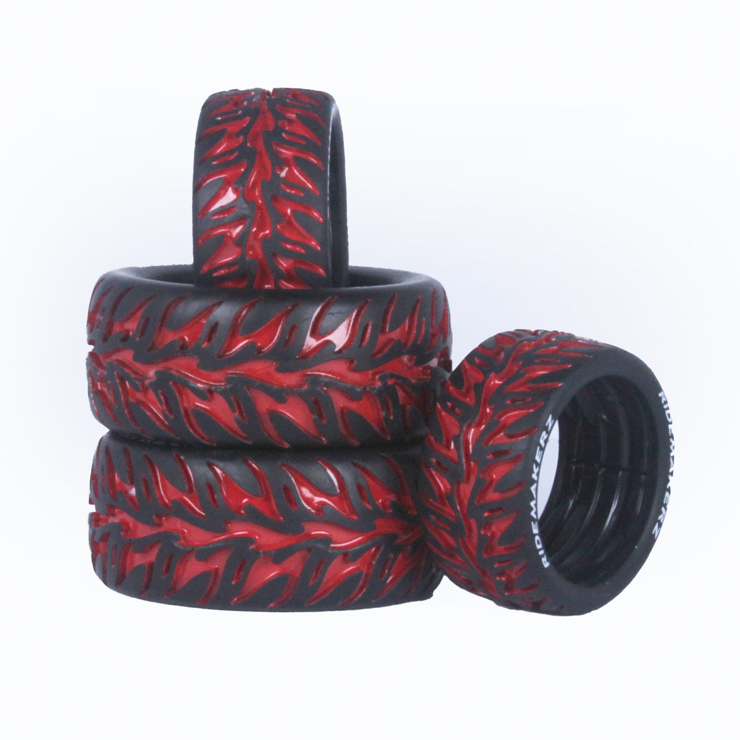 Flamez Tires Red Set - Small Front/Large Rear | Ridemakerz - Online