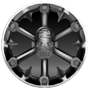 Ridemakers Rims Pirate Rims Gunmetal Set - Monster | Ridemakerz - Online