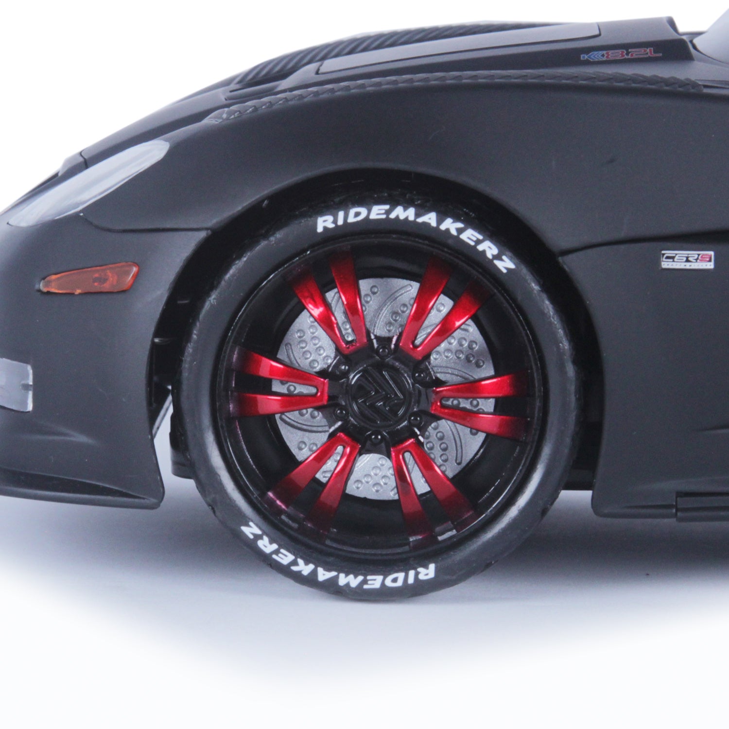 Ridemakers Rims Tarantula Rims Red Set - Large Front/Large Rear | Ridemakerz - Online