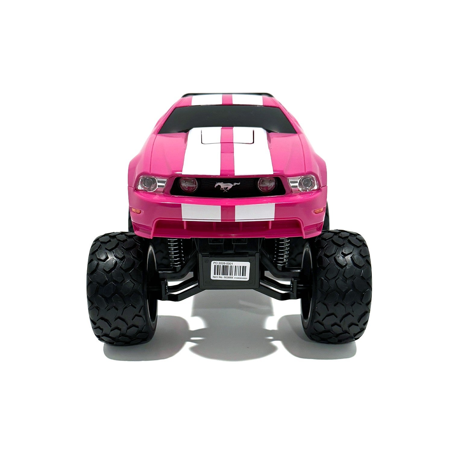 Ford Mustang - Pink/White - R/C Monster Kit | Ridemakerz - Online
