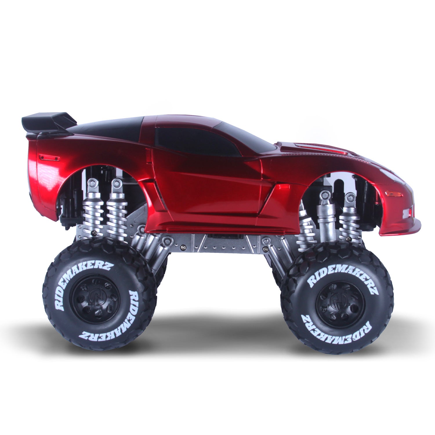 Corvette Stingray Z51 ラジコンカー レッド Chevrolet Corvette - Red - R/C Monster Kit | Ridemakerz - Online