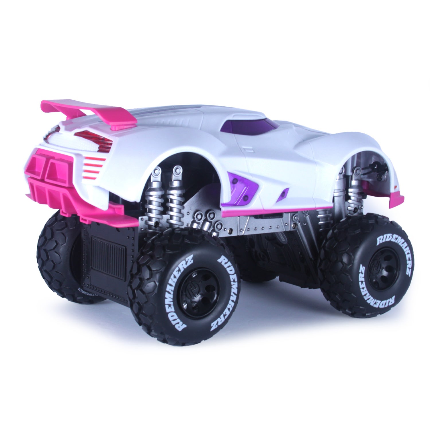 RZ Vortex - White/Purple/Pink - R/C Monster Kit | Ridemakerz - Online