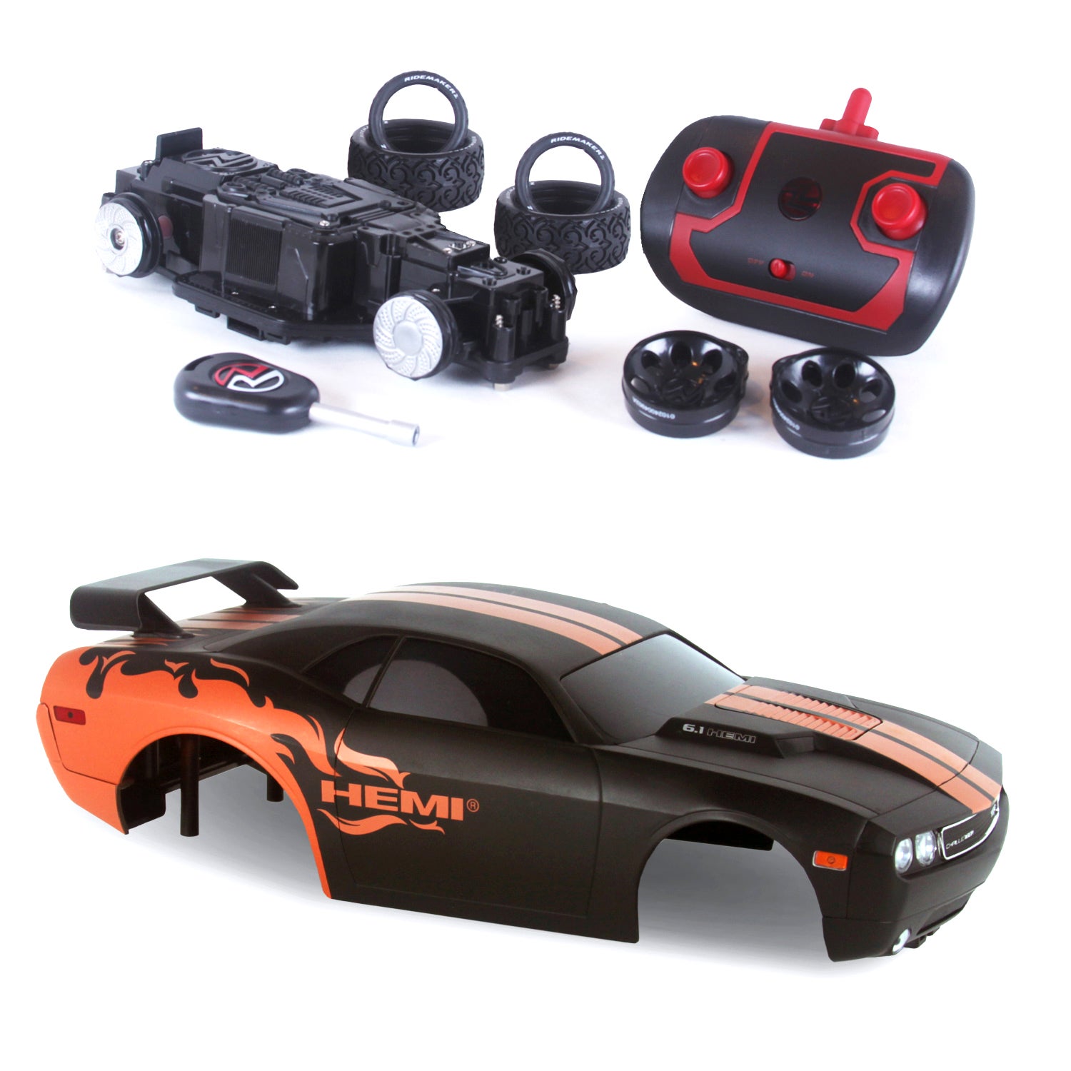 Build Your Own R/C Dodge Challenger - Hemi Torque Attack