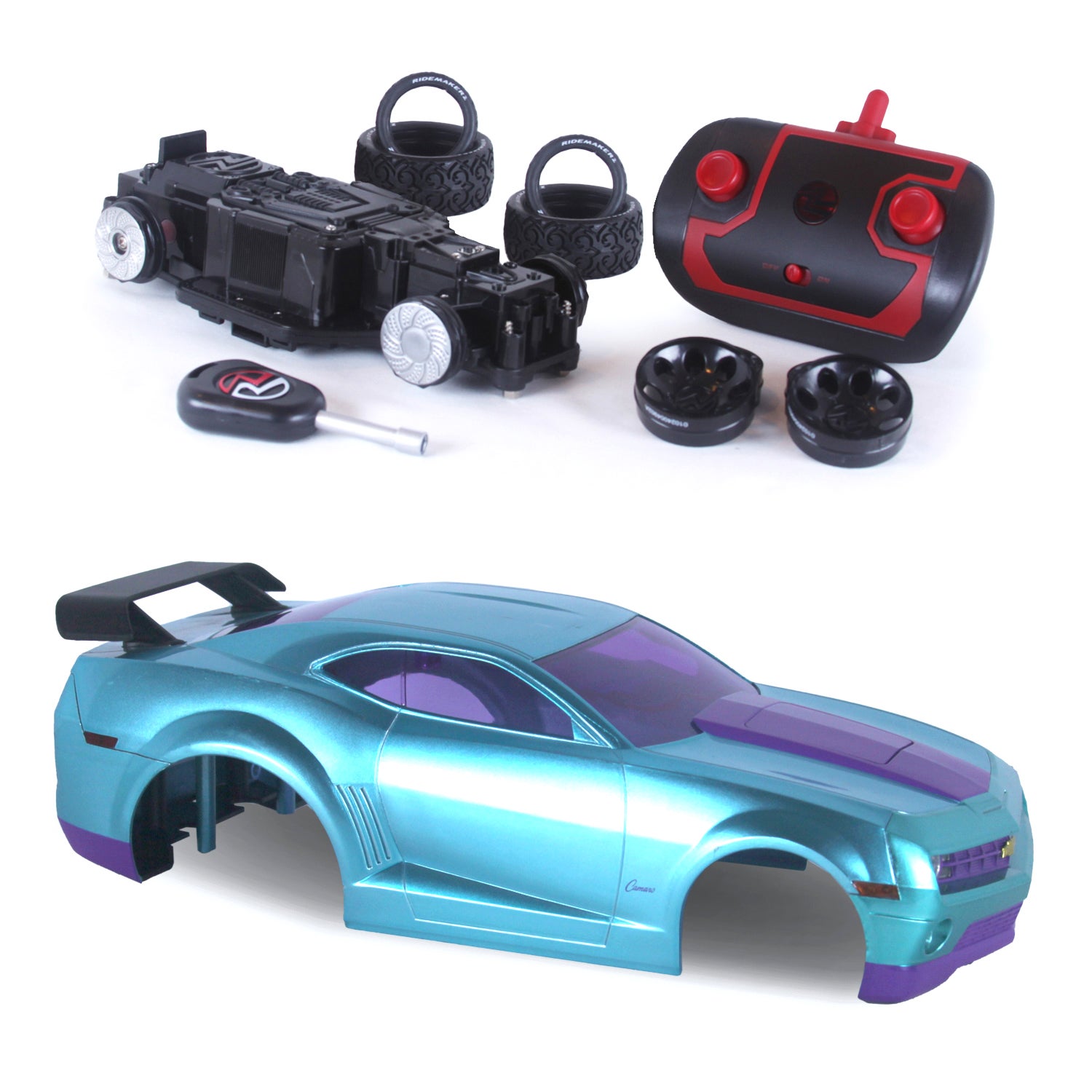 Chevrolet Camaro - Tiffany/Purple - R/C Street Kit | Ridemakerz