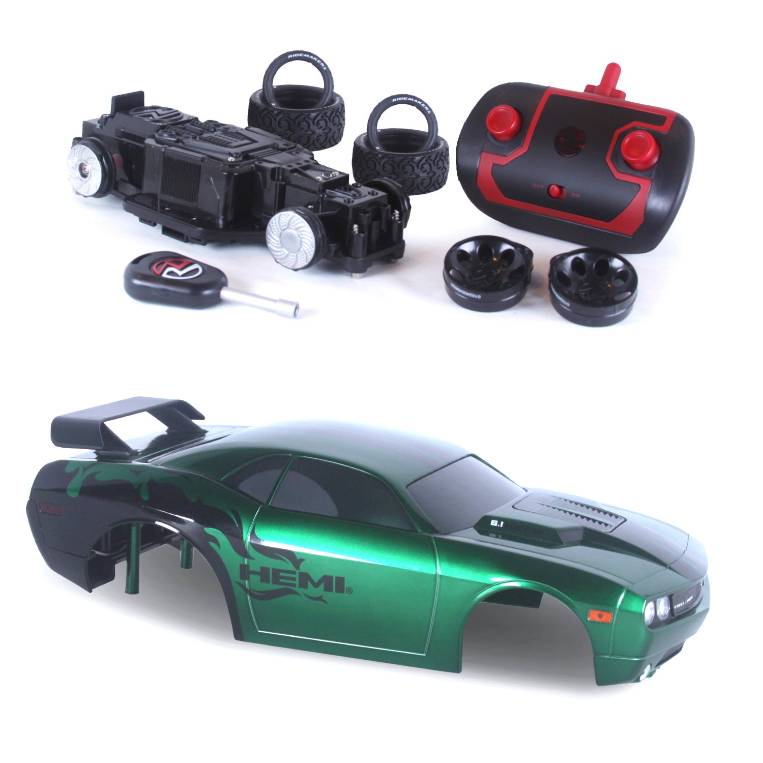 Build Your Own R/C Dodge Challenger - Hemi Torque Attack