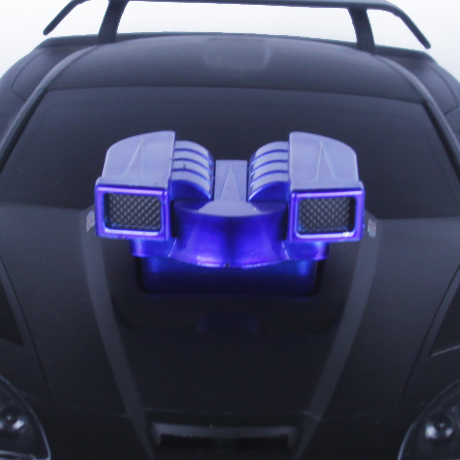 Vented Dual Hood Scoop Blue | Ridemakerz - Online