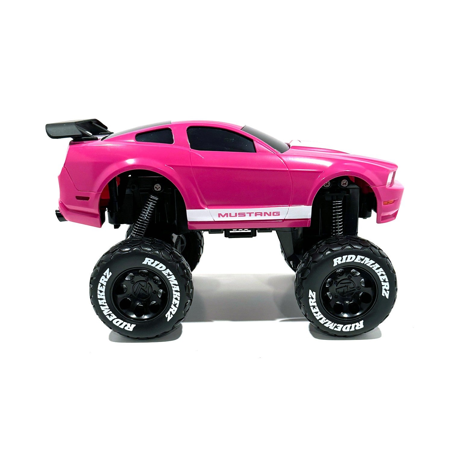 Ford Mustang - Pink/White - R/C Monster Kit | Ridemakerz - Online
