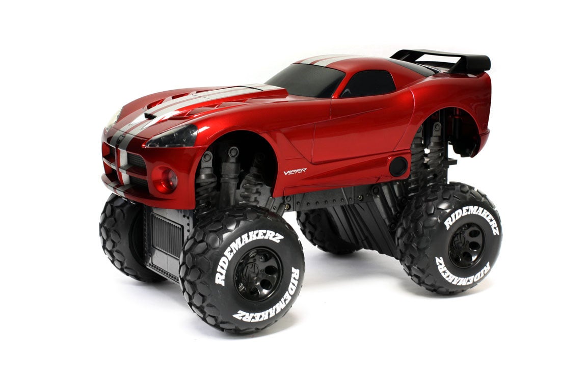 スマッシャーズ モンスターホイール レッドフレイム ミステリーパック Dodge Viper - Red Venom - Freewheel Monster Kit | Ridemakerz - Online