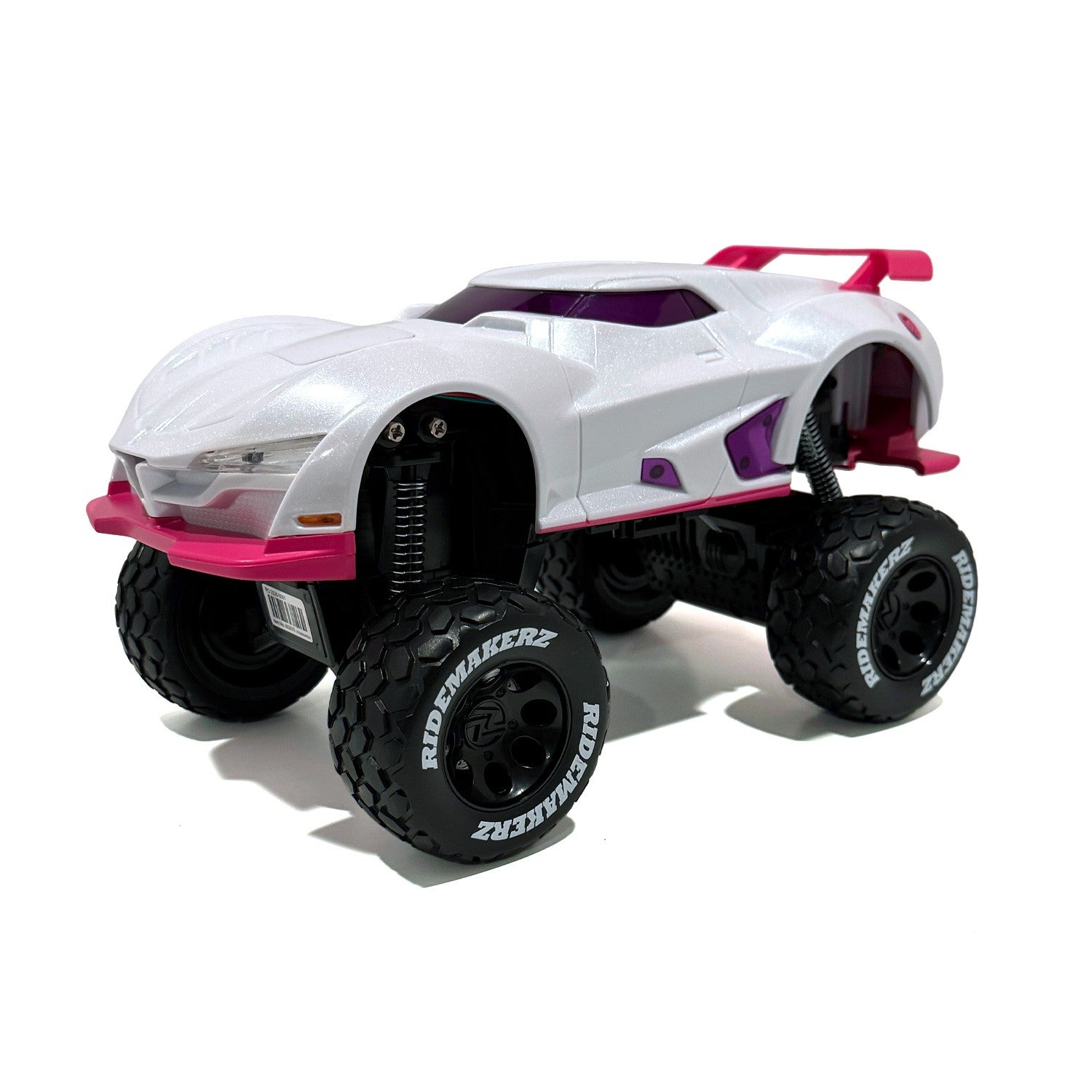 RZ Vortex - White/Purple/Pink - R/C Monster Kit | Ridemakerz - Online