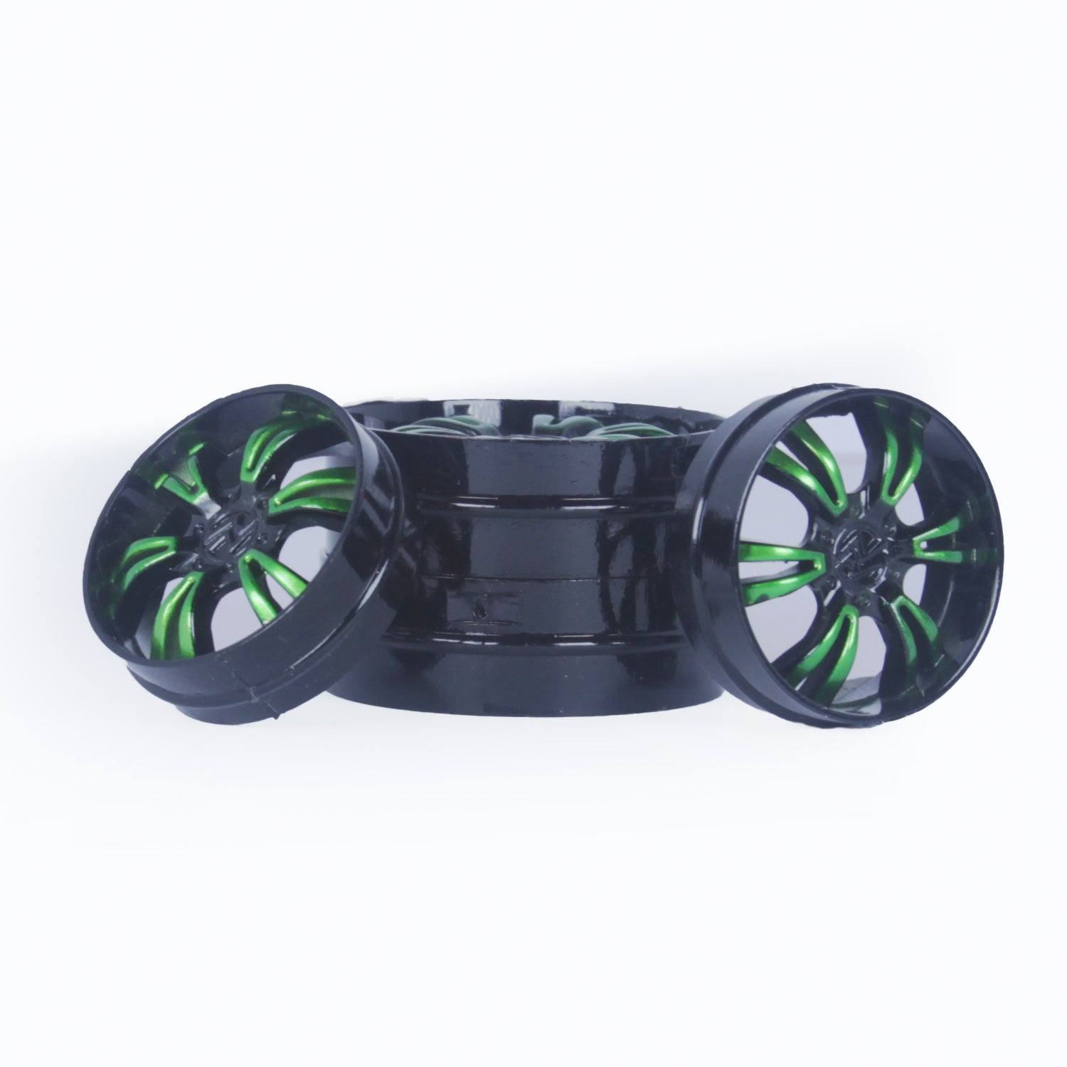 Ridemakers Rims Tarantula Rims Green Set - Small Front/Large Rear | Ridemakerz - Online