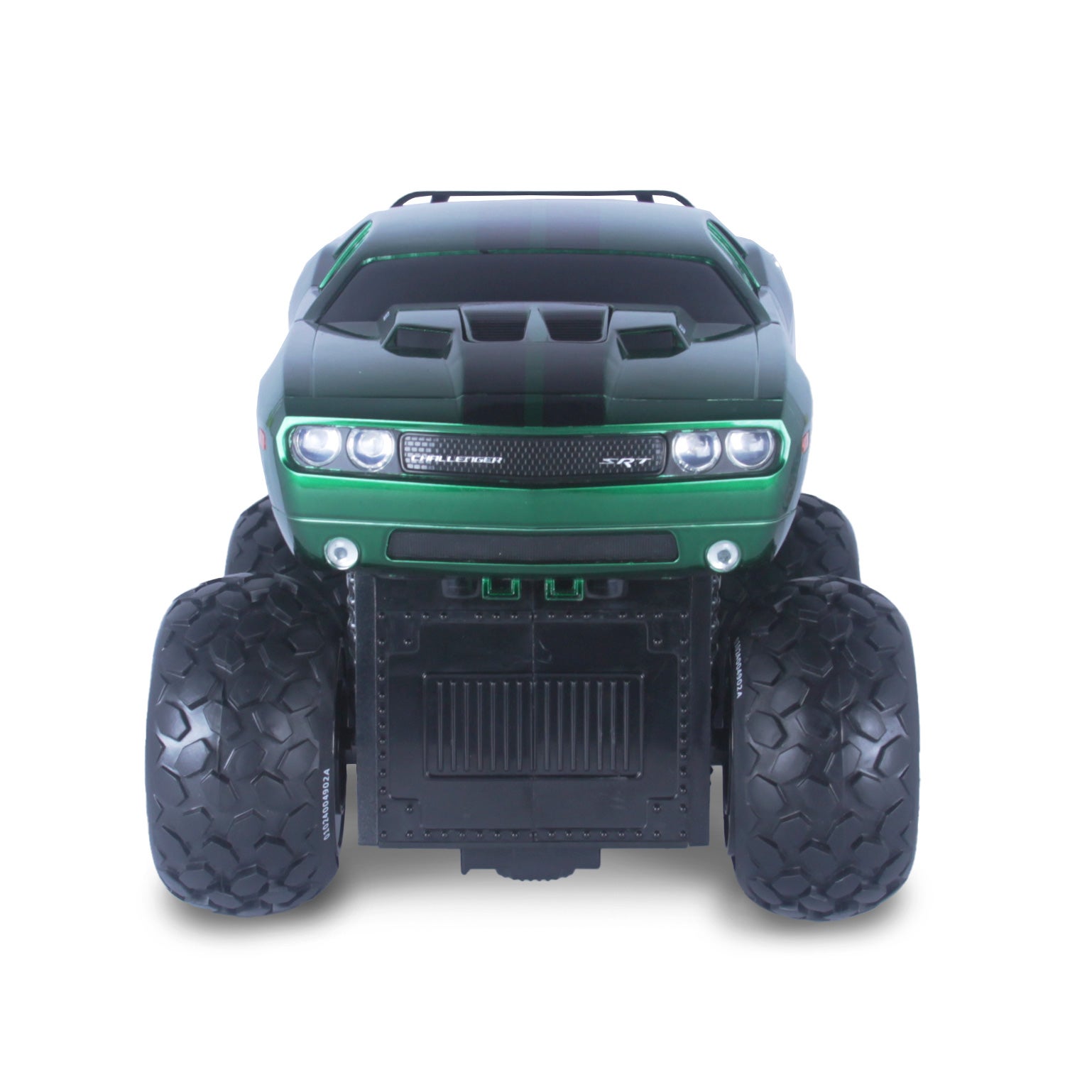 C-Challenger 黒 ラジコンカー Dodge Challenger - Green/Black - R/C Monster Kit | Ridemakerz - Online