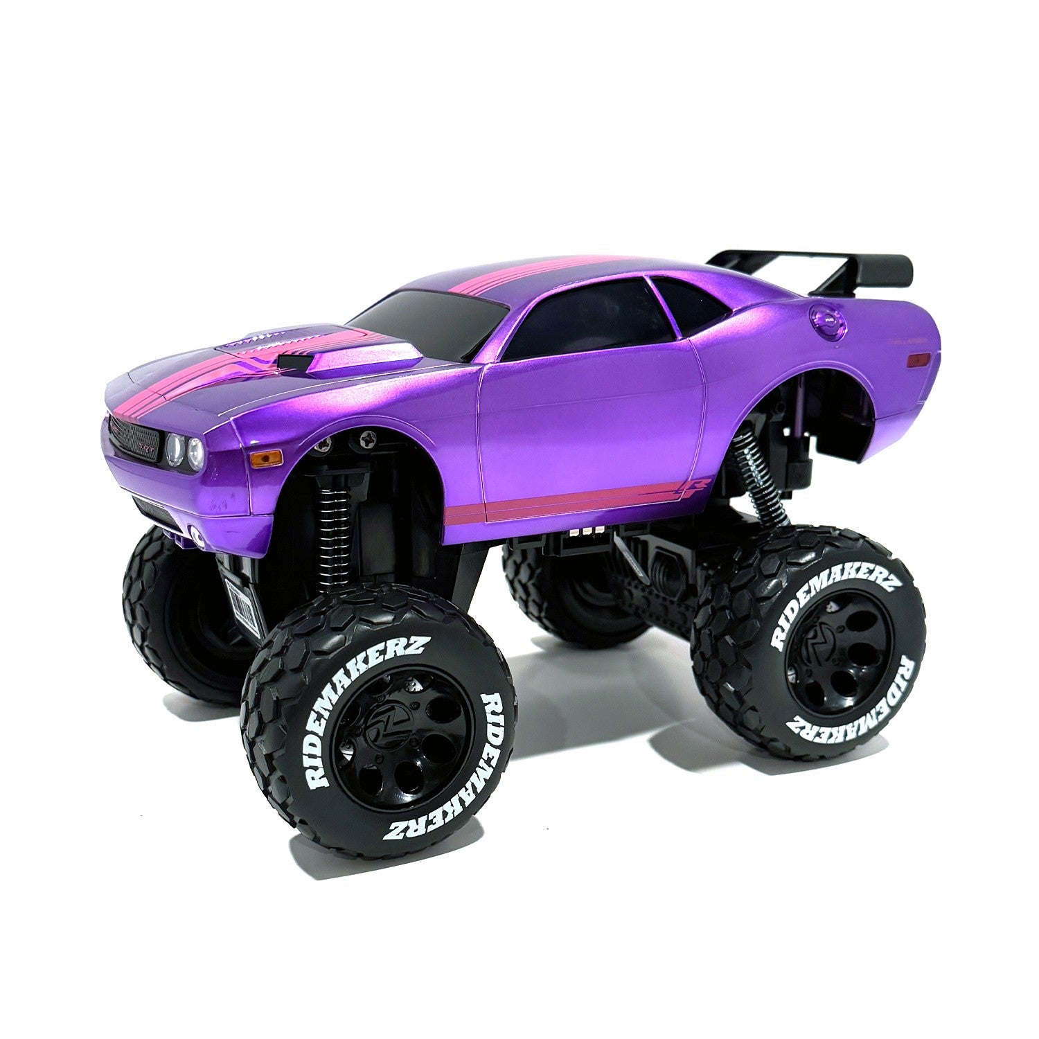 Dodge Challenger - Purple/Pink - R/C Monster Kit | Ridemakerz - Online