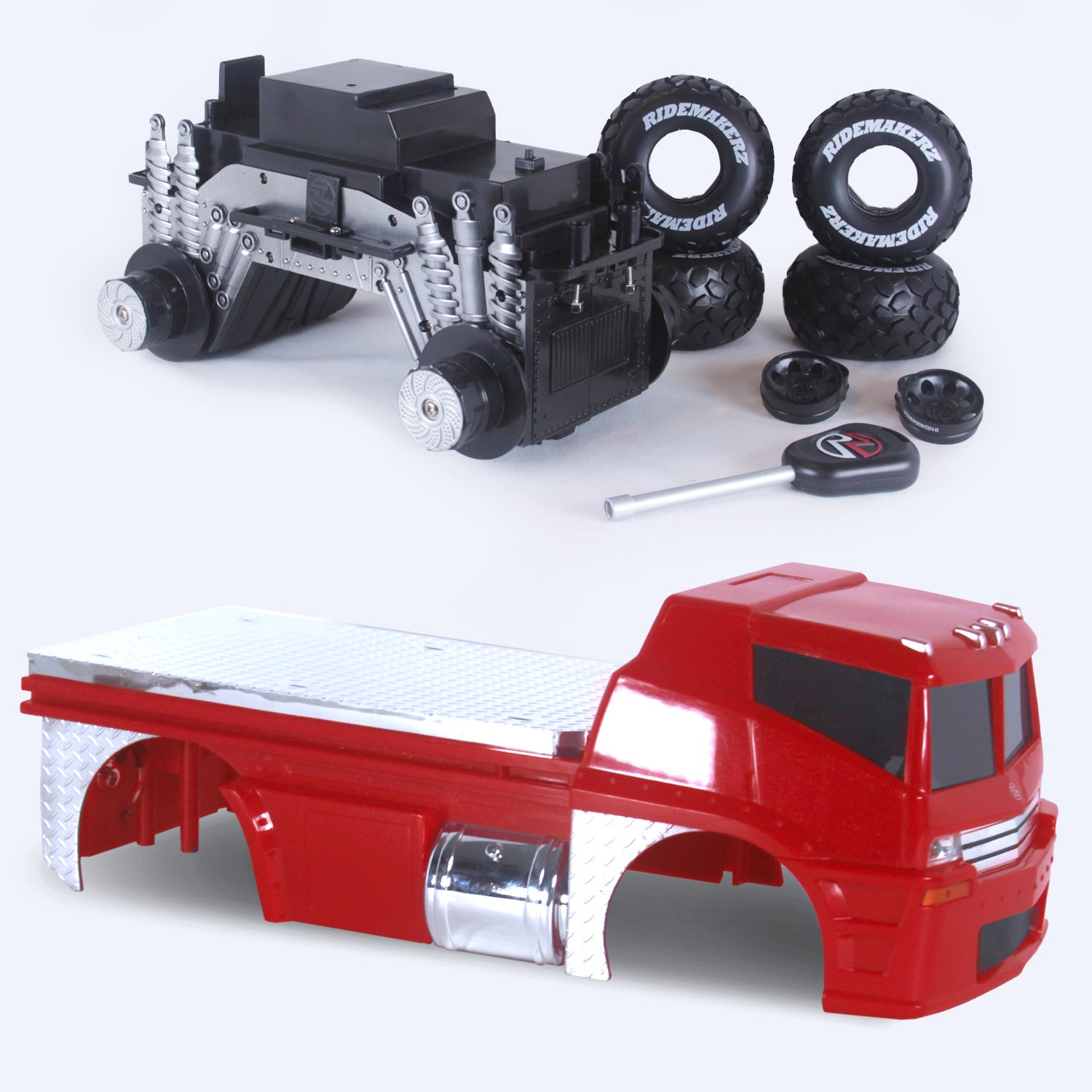 RZ Force - Back Draft Red - Freewheel Monster Kit | Ridemakerz