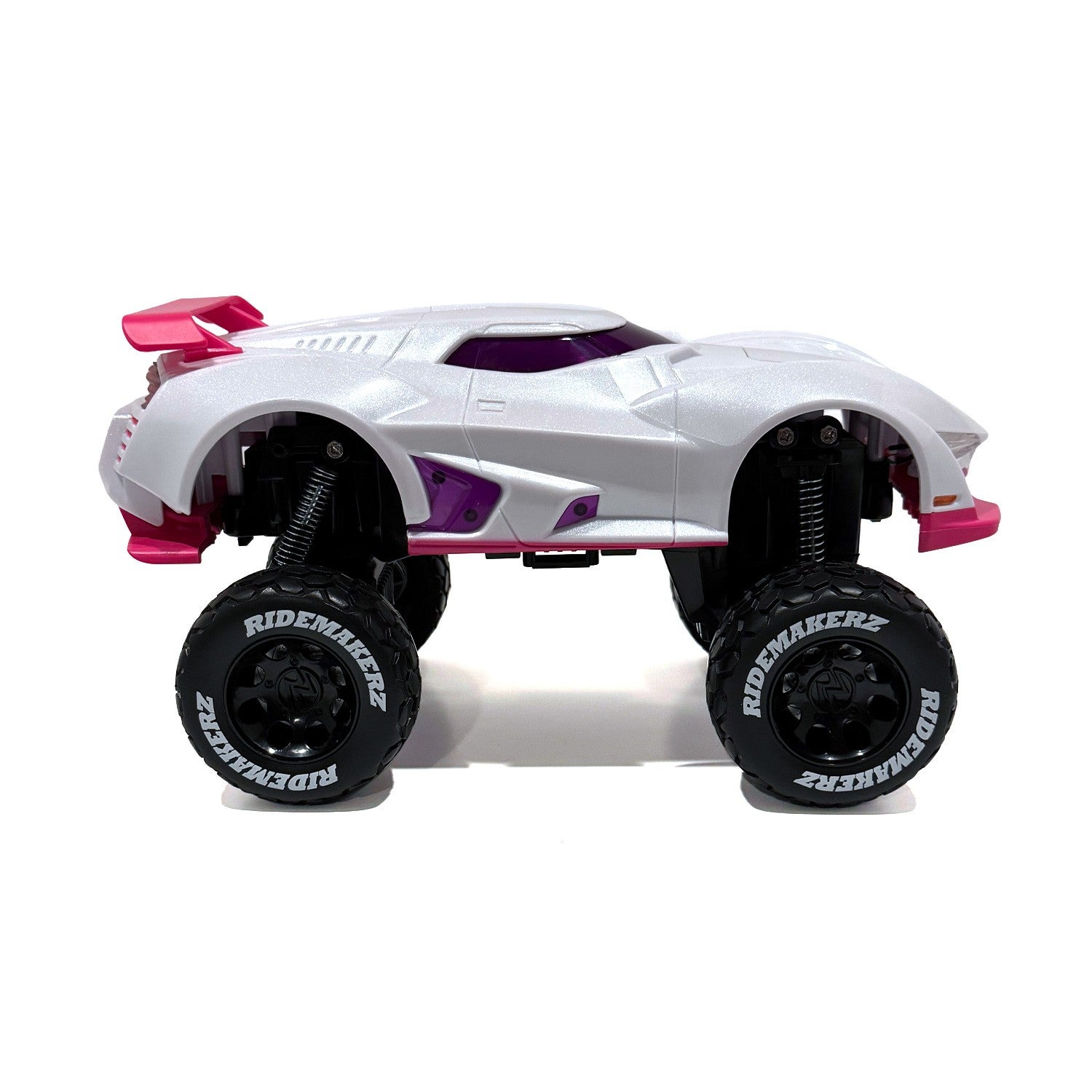 RZ Vortex - White/Purple/Pink - R/C Monster Kit | Ridemakerz - Online