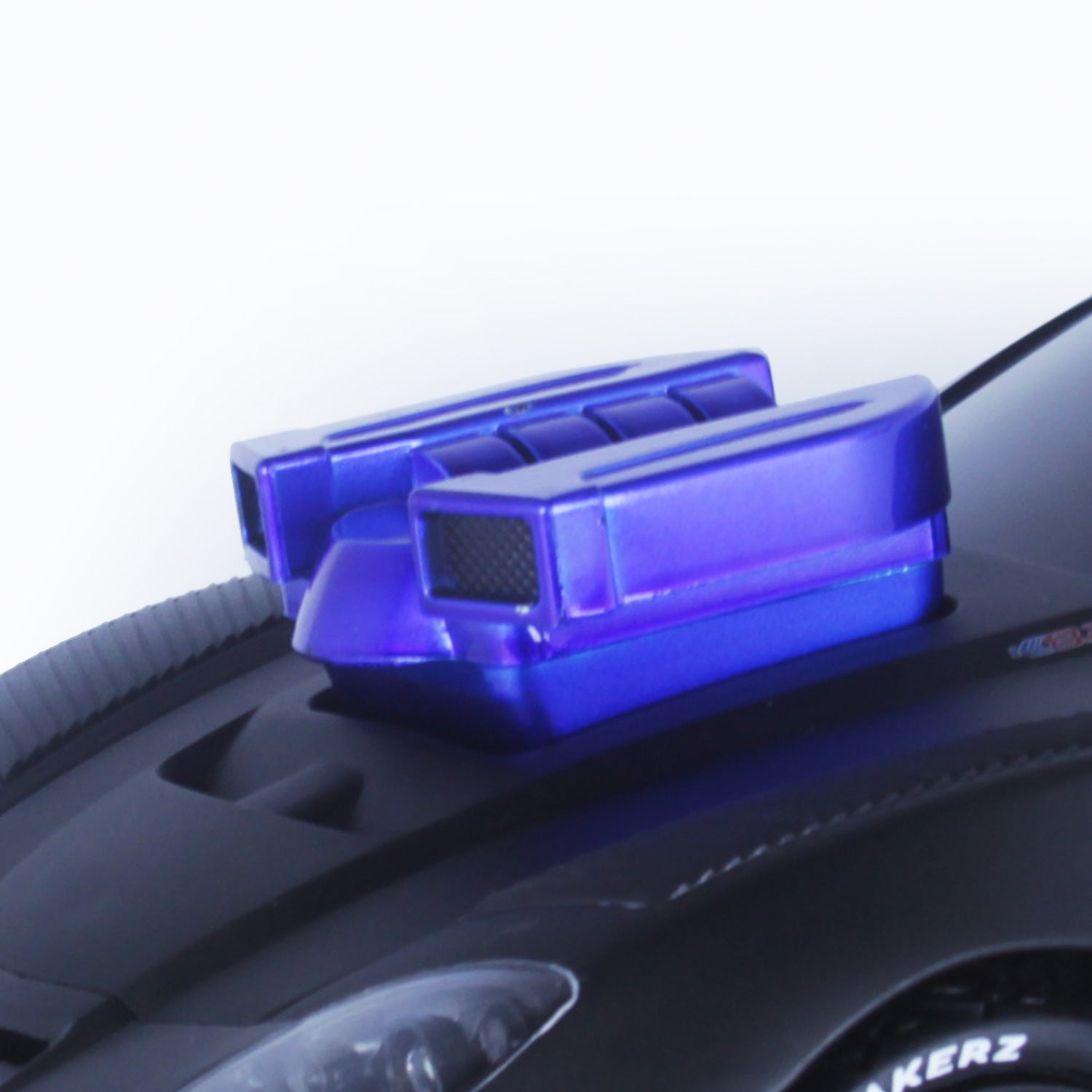 Vented Dual Hood Scoop Blue | Ridemakerz - Online