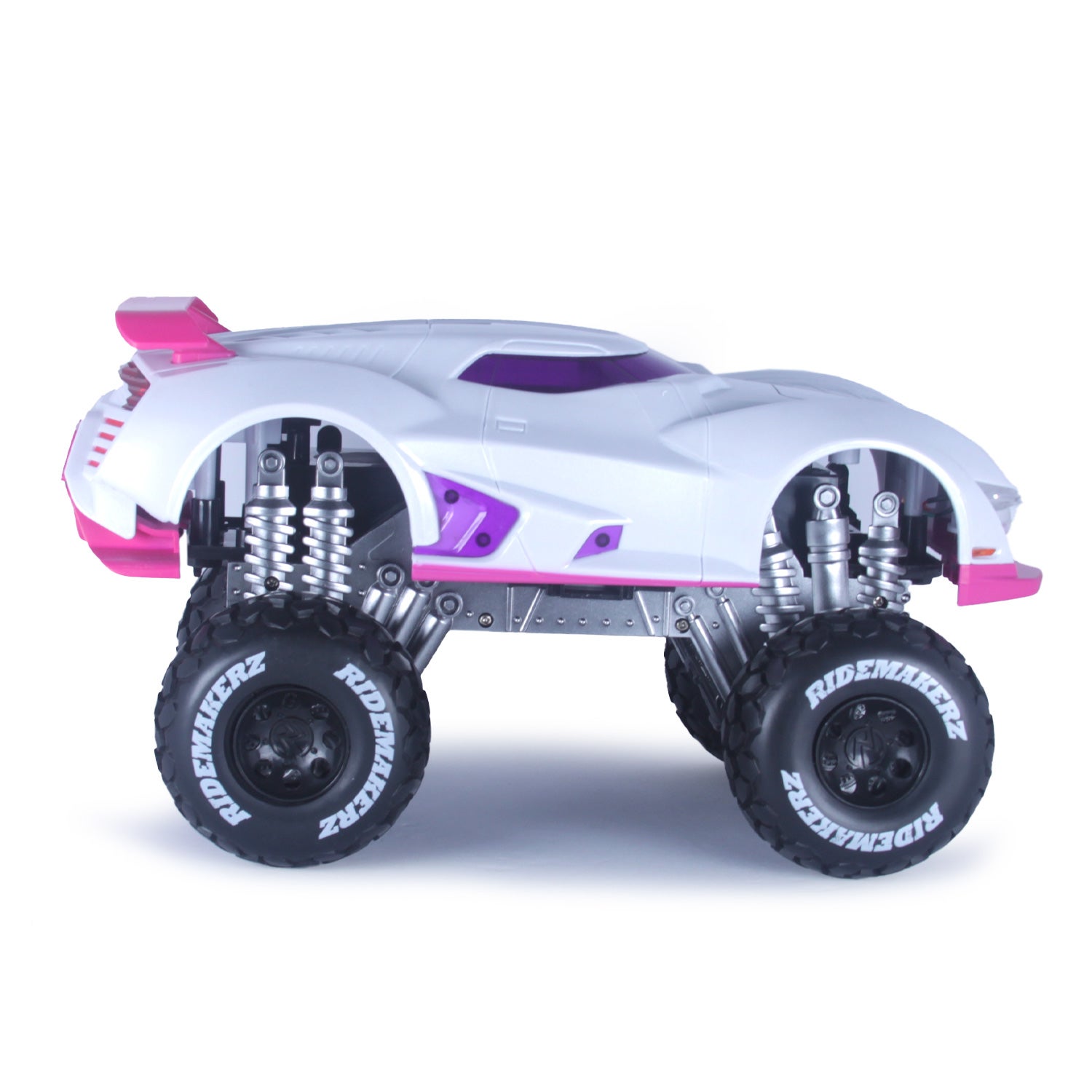RZ Vortex - White/Purple/Pink - R/C Monster Kit | Ridemakerz - Online