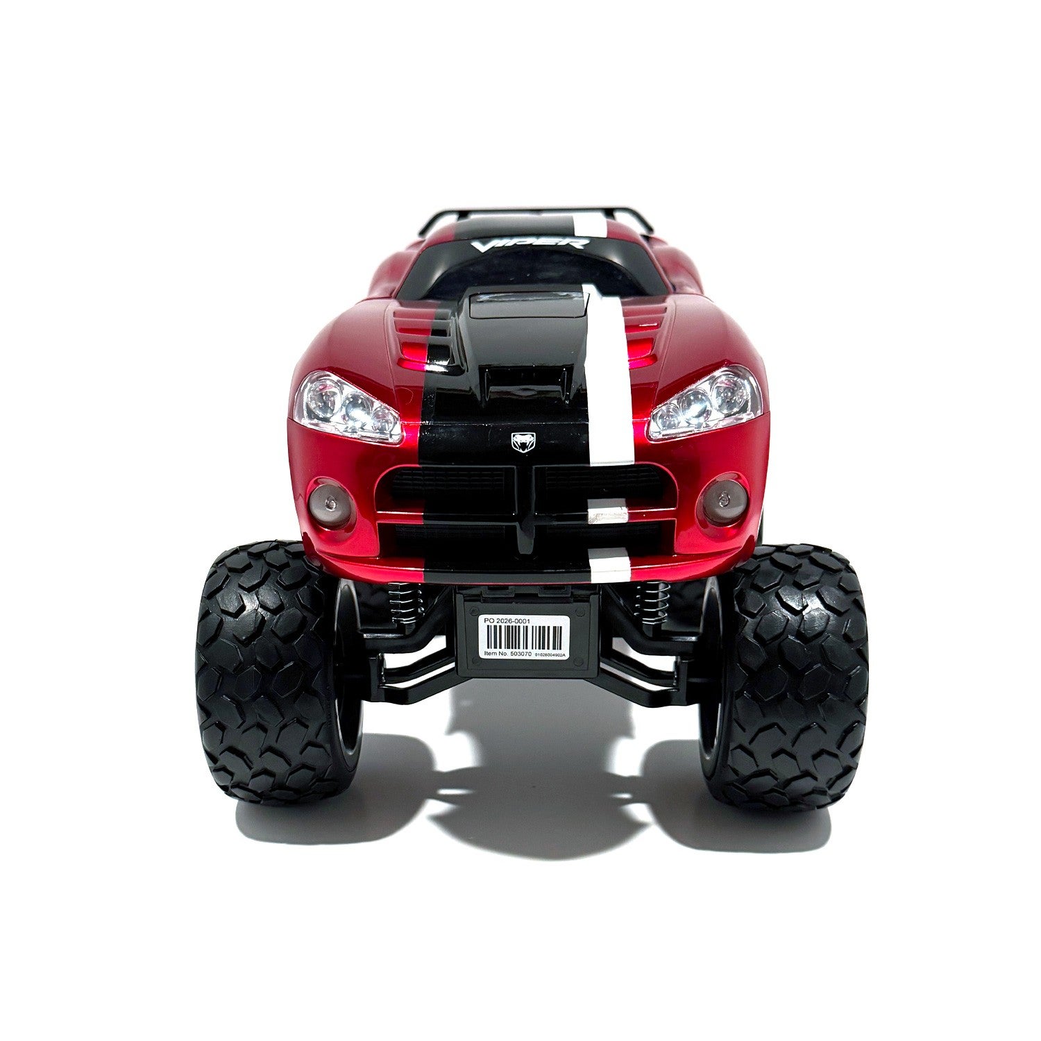Dodge Viper - Red/Black/White - R/C Monster Kit | Ridemakerz - Online