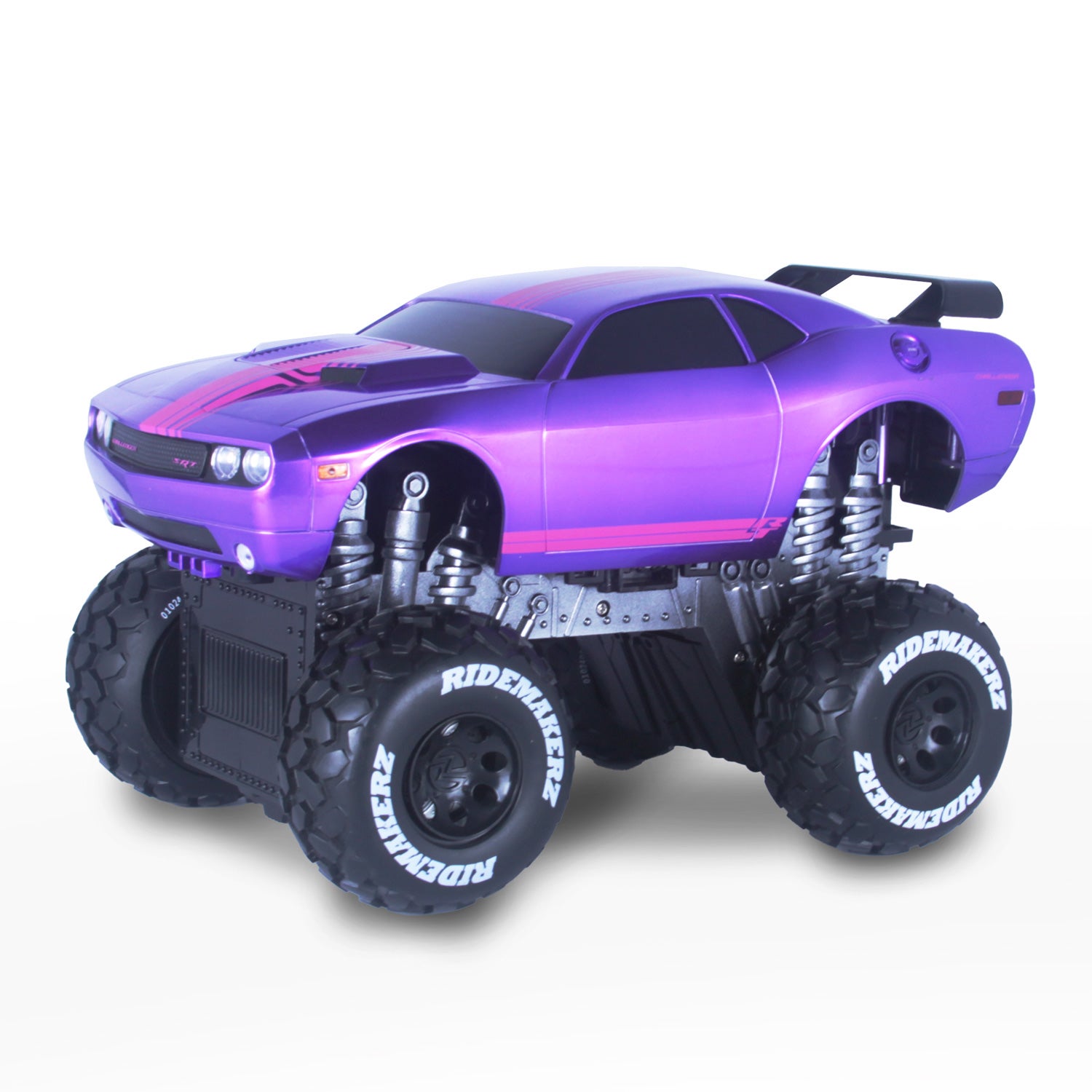 Dodge Challenger - Purple/Pink - R/C Monster Kit | Ridemakerz - Online