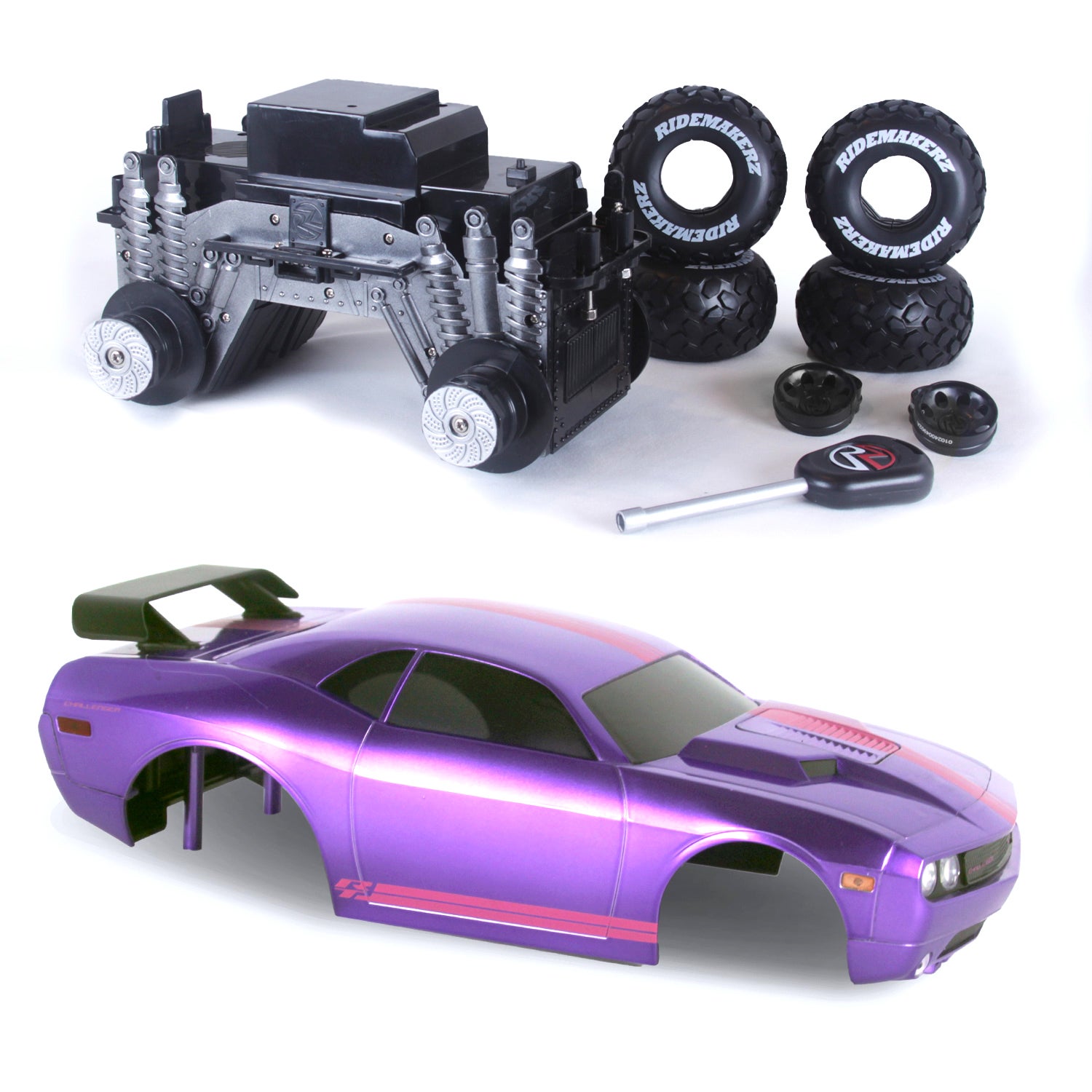 Dodge Challenger - Purple Haze - Freewheel Monster Kit