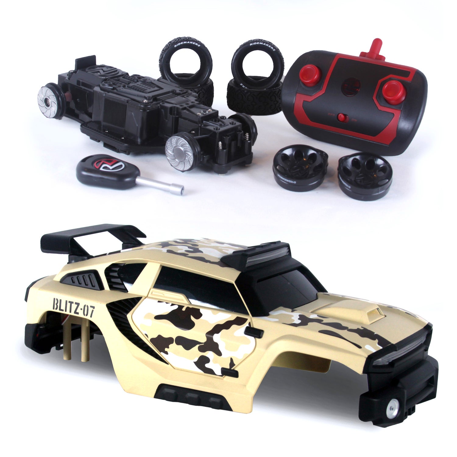 Build Your Own R/C RZ Blitz - Military SUV | Ridemakerz - Online