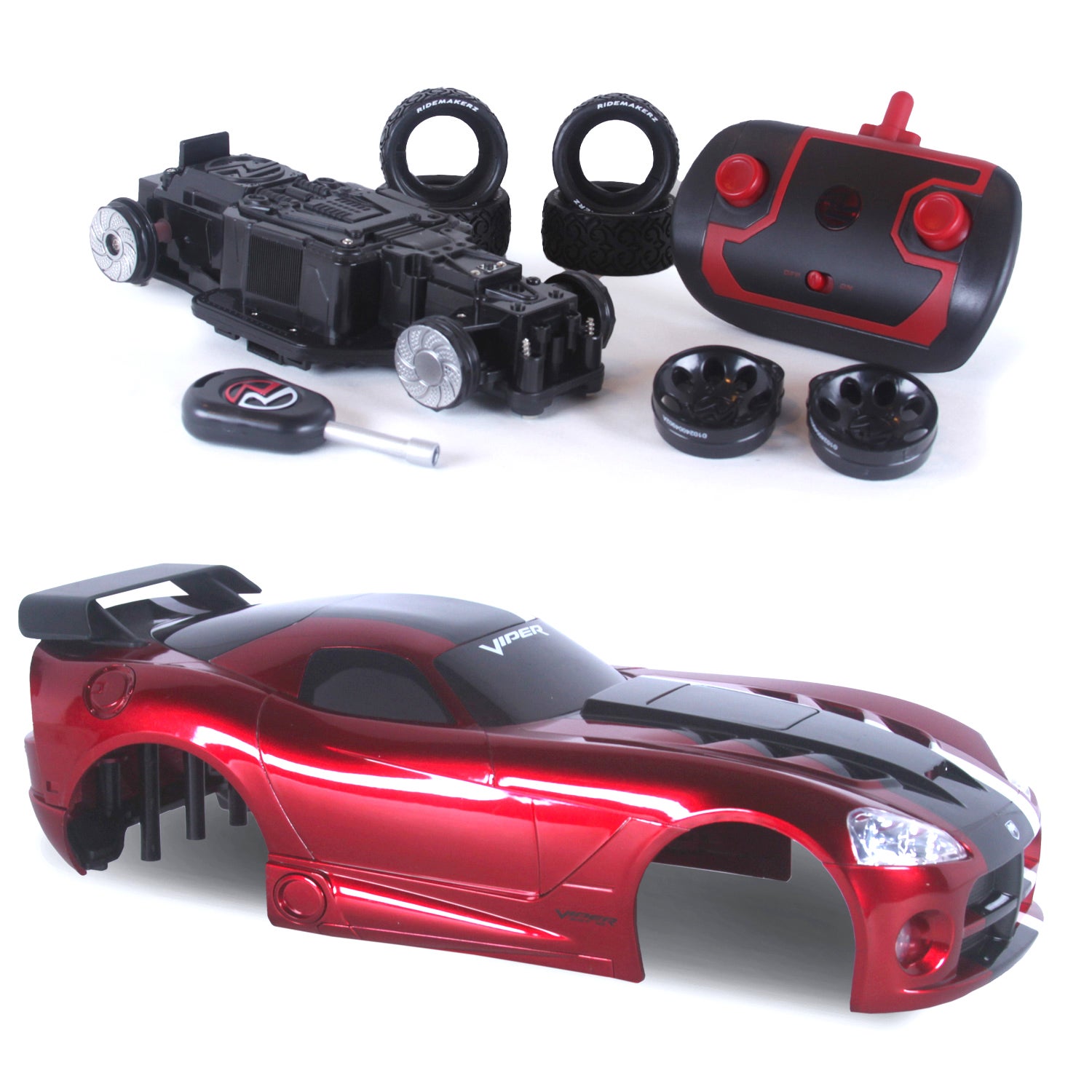 Build Your Own R/C Dodge Viper - Fang Green | Ridemakerz - Online