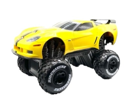 Chevrolet Corvette - Track Sting Yellow - R/C Monster Kit