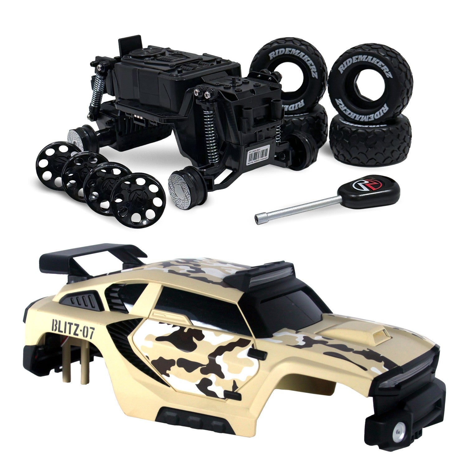 RZ Blitz - Military - Freewheel Monster Kit | Ridemakerz - Online