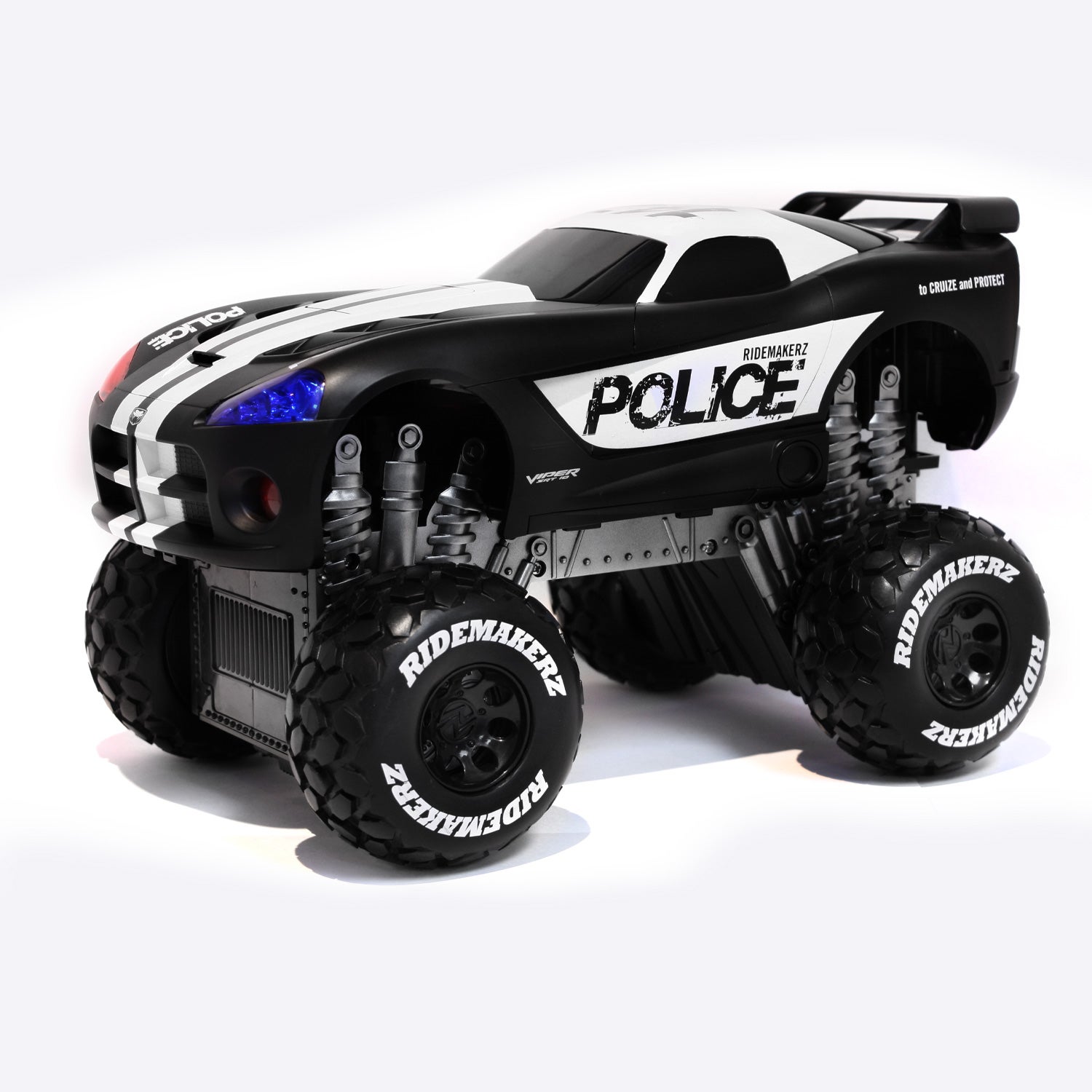 Dodge Viper - Police - R/C Monster Kit | Ridemakerz - Online