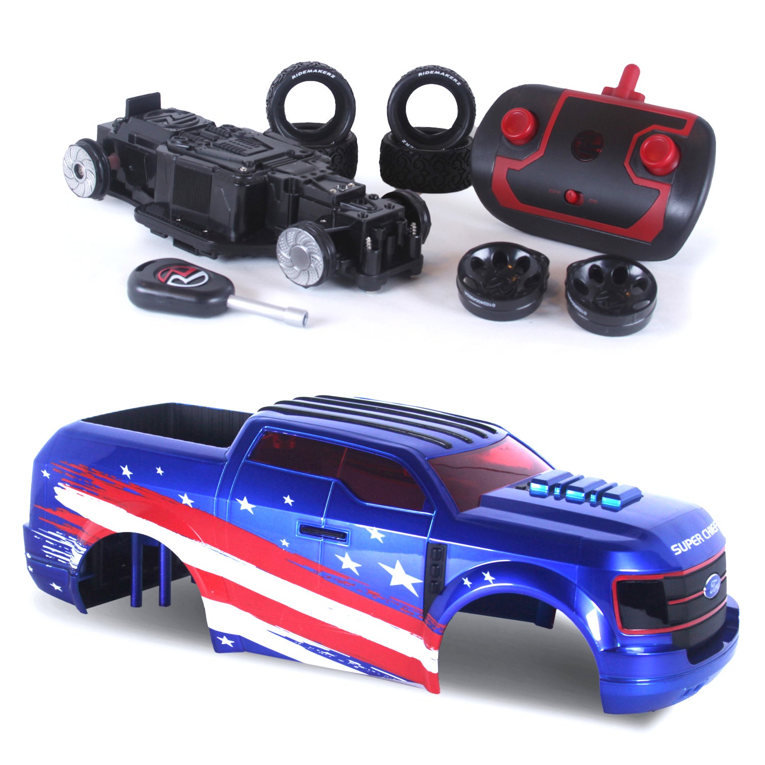Build Your Own R/C Ford Super Chief - Stars & Stripes Edition