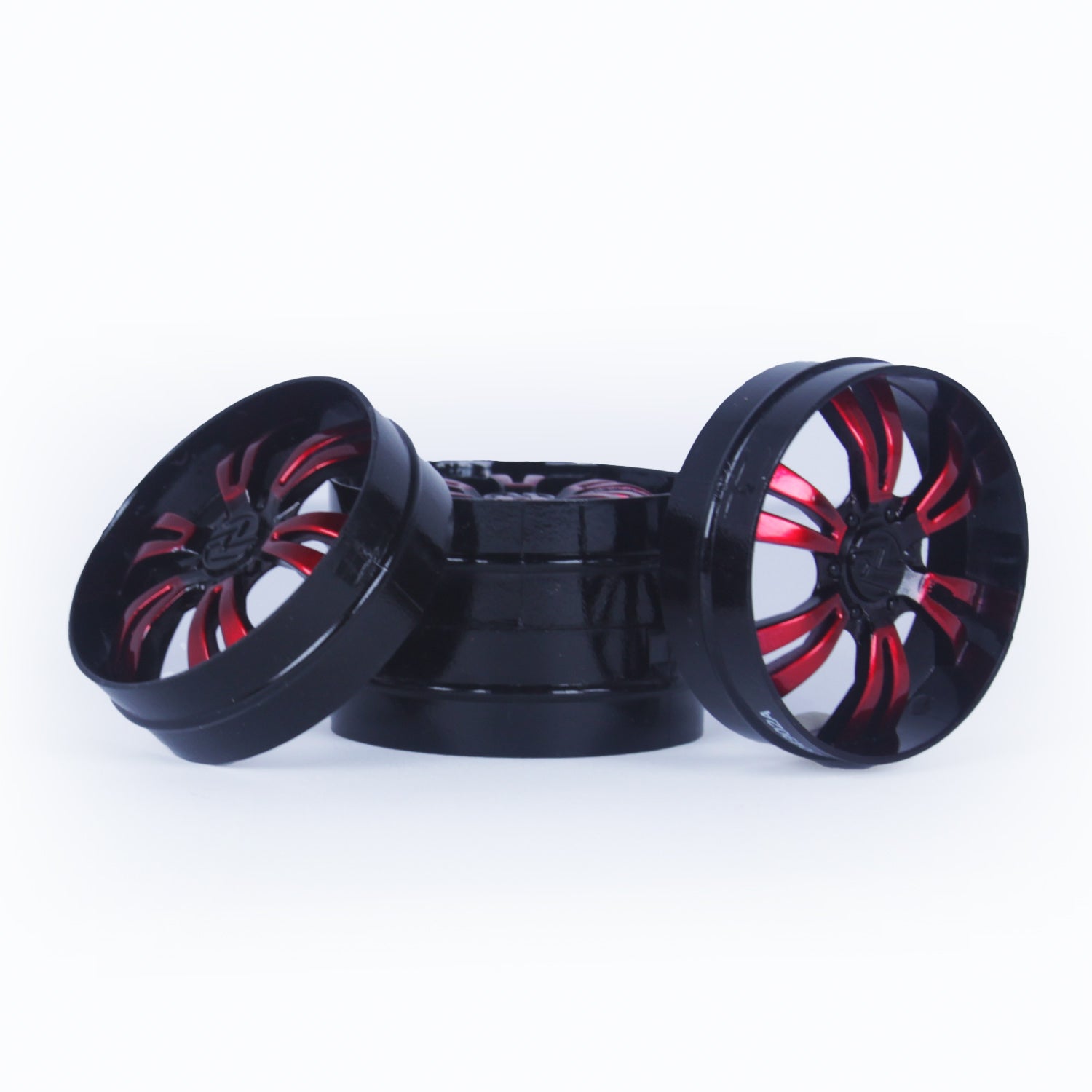Ridemakers Rims Tarantula Rims Red Set - Large Front/Large Rear | Ridemakerz - Online