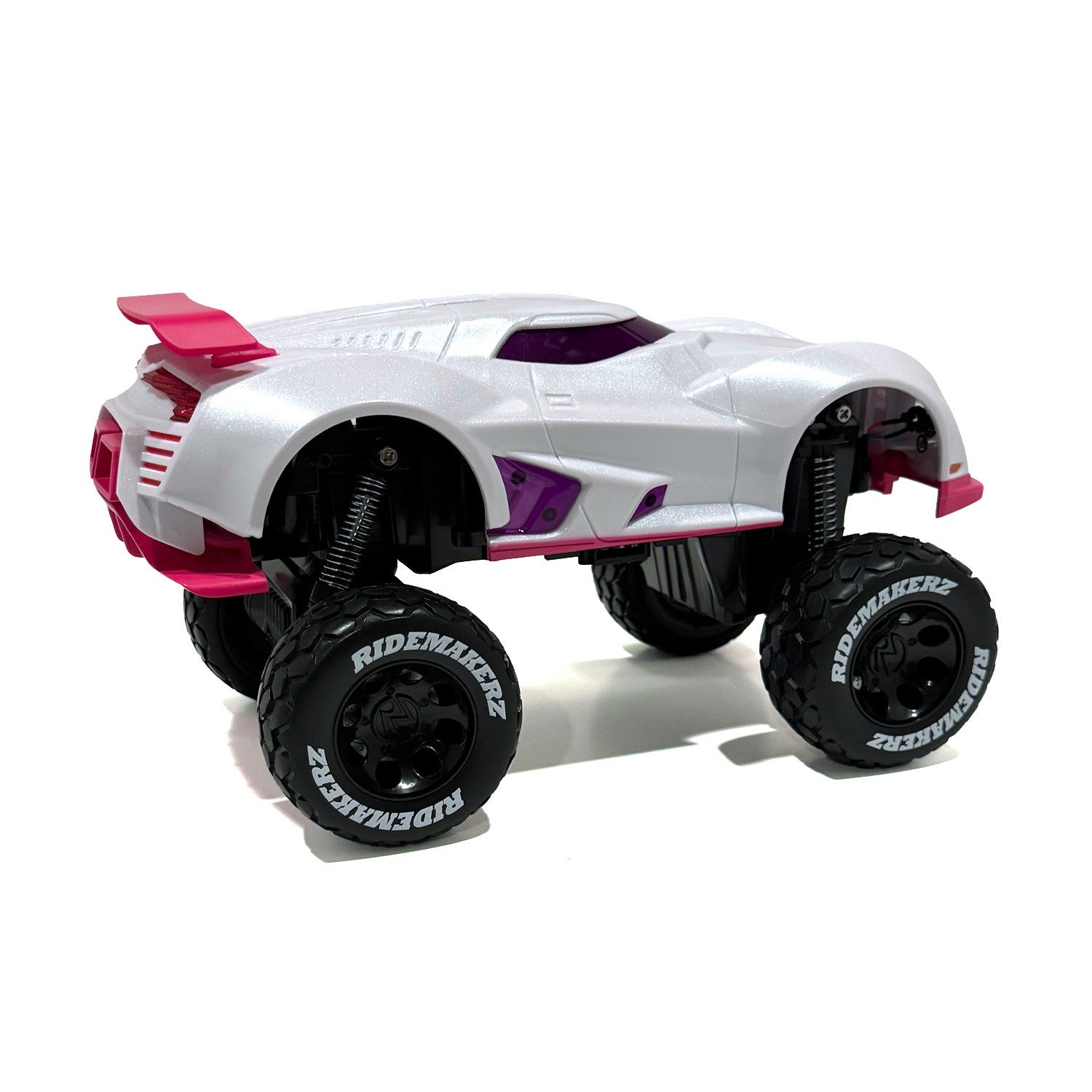 RZ Vortex - White/Purple/Pink - R/C Monster Kit | Ridemakerz - Online