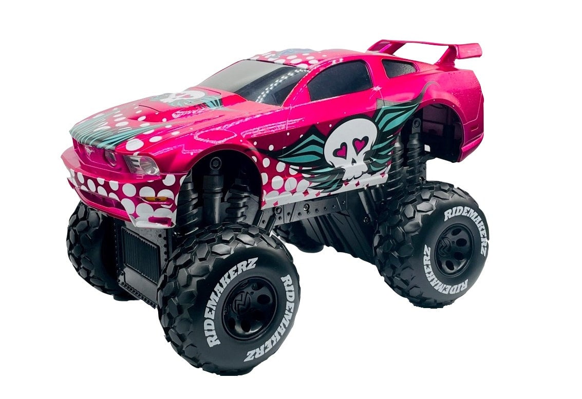 Ford Mustang Heartz & Skullz Freewheel Monster Kit Ridemakerz Online