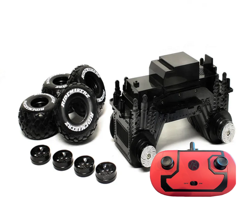 Ford Mustang Light Blue/Black R/C Monster Kit Ridemakerz Online